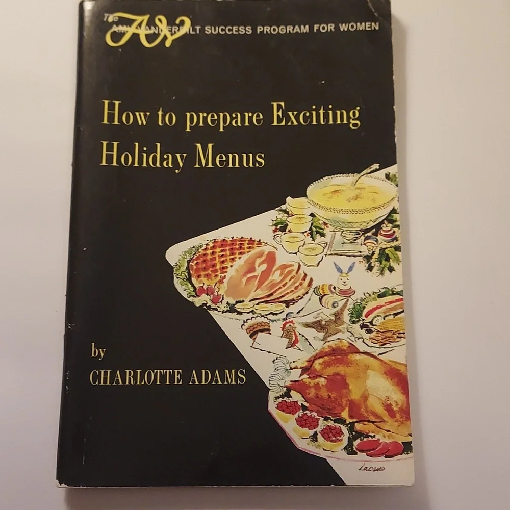 Amy Vanderbilt Vintage Cookbooks Set of 3